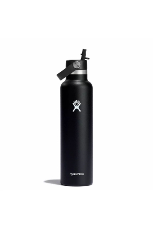 hydro flask hydro flask 21 oz Standard Mouth with Flex Straw Cap Black