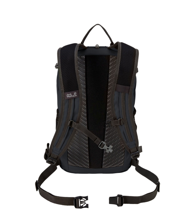 Jack Wolfskin tassen A65981 zwart combinatie bij Leerentveldvrijetijd.nl