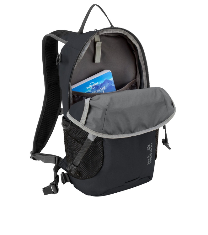 Jack Wolfskin tassen A65981 zwart combinatie bij Leerentveldvrijetijd.nl