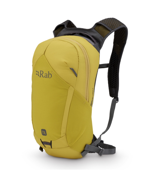 Rab Rab Tygen 12 dpl_dark pollen QAQ-02 DPL_Dark Pollen Rab tassen QAQ-02 groen bij Leerentveldvrijetijd.nl