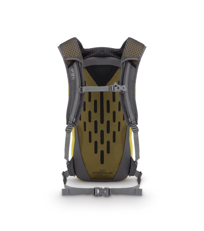 Rab Rab Tygen 12 dpl_dark pollen QAQ-02 DPL_Dark Pollen Rab tassen QAQ-02 groen bij Leerentveldvrijetijd.nl