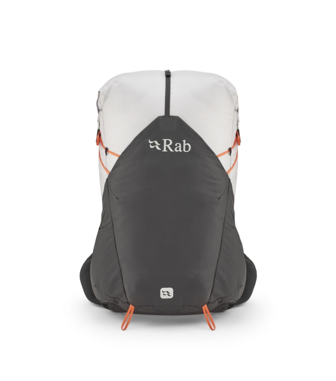 Rab Rab Syclon XP 30 bdp_black/dark pewter QAQ-20 BDP_Black/Dark Pewter Rab tassen QAQ-20 licht grijs bij Leerentveldvrijetijd.nl