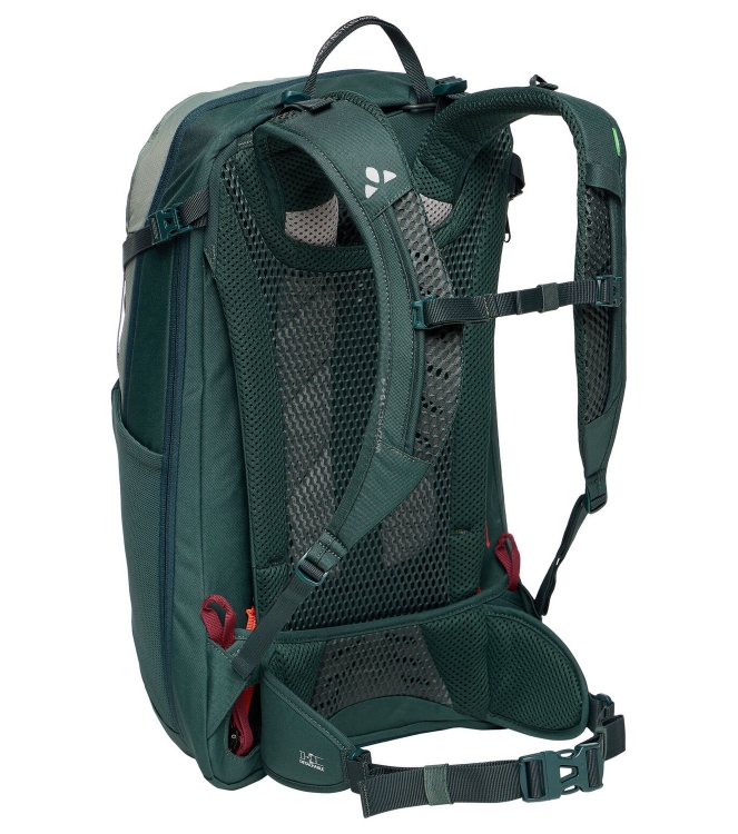 Vaude Vaude Wizard 18+4 dagtour rugzak 123_agave 48648 123_agave Vaude tassen 48648 blauw bij Leerentveldvrijetijd.nl