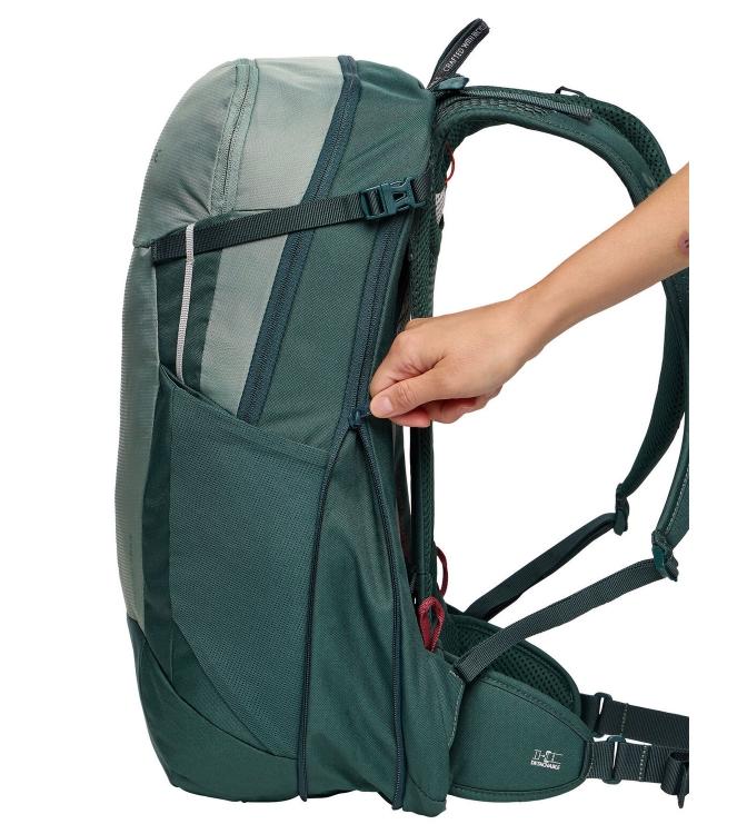 Vaude Vaude Wizard 18+4 dagtour rugzak 123_agave 48648 123_agave Vaude tassen 48648 blauw bij Leerentveldvrijetijd.nl