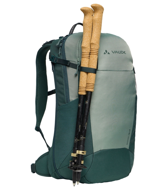 Vaude Vaude Wizard 18+4 dagtour rugzak 123_agave 48648 123_agave Vaude tassen 48648 blauw bij Leerentveldvrijetijd.nl