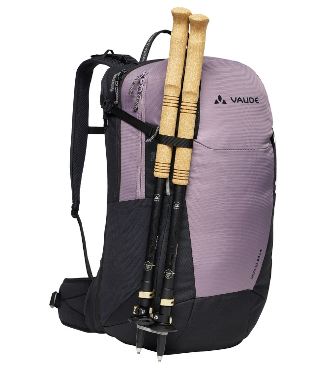 Vaude Vaude Wizard 24+4 dagtour rugzak 094_purple ash 48650 094_purple ash Vaude tassen 48650 paars bij Leerentveldvrijetijd.nl