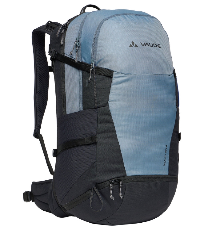 Vaude Vaude Wizard 30+4 dagtour rugzak 964_heron 48652 964_heron Vaude tassen 48652 lichtblauw bij Leerentveldvrijetijd.nl