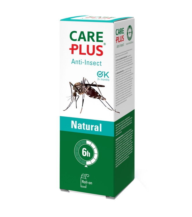 Care Plus Care Plus Anti-Insect - Natural RollOn, 50ml 32621 Care Plus verzorging 32621 ecru bij Leerentveldvrijetijd.nl