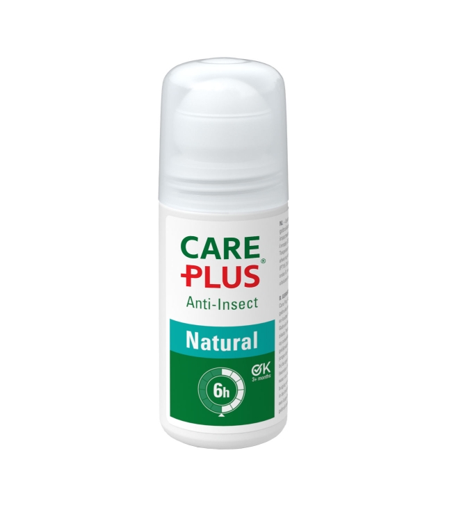 Care Plus Care Plus Anti-Insect - Natural RollOn, 50ml 32621 Care Plus verzorging 32621 ecru bij Leerentveldvrijetijd.nl