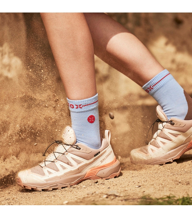 Stox Energy Socks wandelsokken OUSAW lichtblauw bij Leerentveldvrijetijd.nl