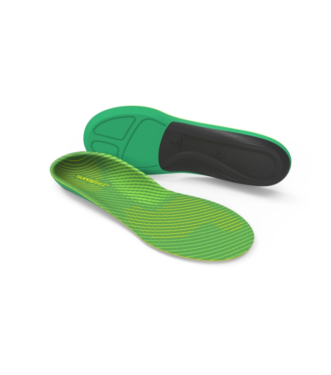 Superfeet Superfeet Active Support High Arch (V2) citron FL993400 Citron Superfeet schoen accessoires FL993400 blauw bij Leerentveldvrijetijd.nl