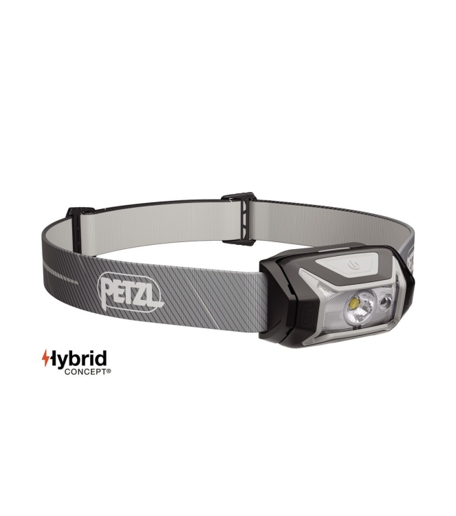 Petzl verlichting E067AB licht grijs bij Leerentveldvrijetijd.nl