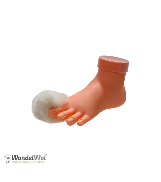 Wandelwol Wandelwol Antidruk-wol 20 gram MO120000020 Wandelwol schoen accessoires MO120000020 ecru bij Leerentveldvrijetijd.nl