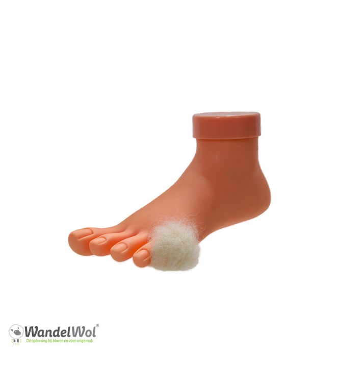 Wandelwol Wandelwol Antidruk-wol 20 gram MO120000020 Wandelwol schoen accessoires MO120000020 ecru bij Leerentveldvrijetijd.nl