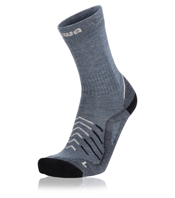 Lowa Lowa Renegade Socks 0619_smoke-blue LS2078 0619_smoke-blue Lowa wandelsokken LS2078 geen kleur bij Leerentveldvrijetijd.nl