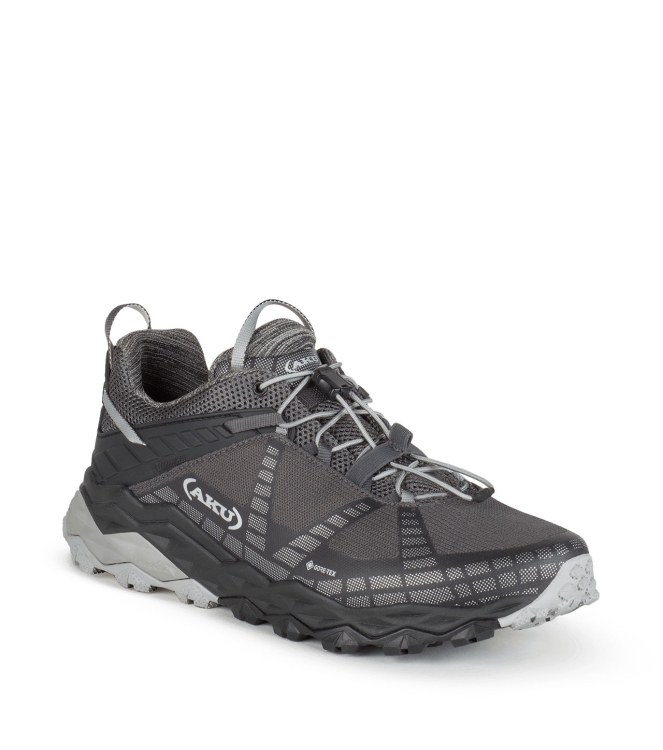 aku aku Flyrock GTX 632 black/silver 698 632 Black/Silver aku wandelschoenen 698 lichtblauw bij Leerentveldvrijetijd.nl