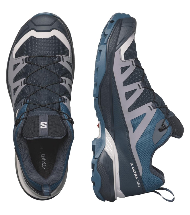Salomon Salomon X Ultra 360 GTX carbon / india ink / deep dive L47453400 Carbon / India Ink / Deep Dive Salomon wandelschoenen L47453400 antraciet bij Leerentveldvrijetijd.nl