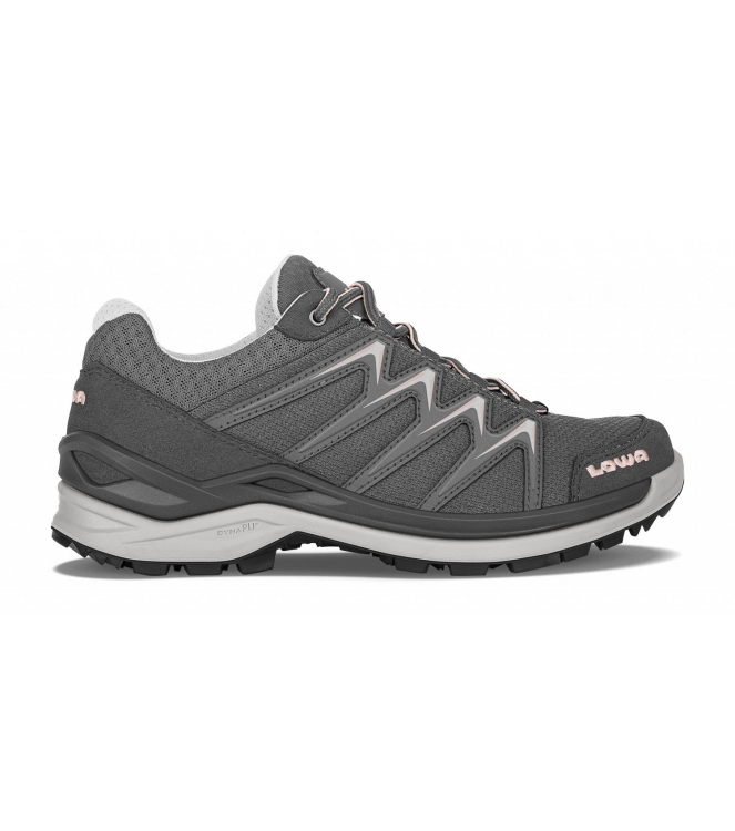 Lowa Lowa Innox Pro GTX Lo Ws anthracite/rose LM320709-9707 anthracite/rose Lowa wandelschoenen LM320709-9707 lichtblauw bij Leerentveldvrijetijd.nl