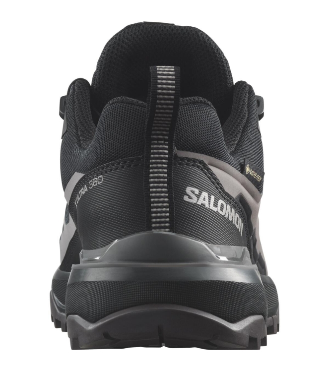 Salomon Salomon X Ultra 360 GTX W black / plum kitten / shale L47449200 Black / Plum Kitten / Shale Salomon wandelschoenen L47449200 blauw combinatie bij Leerentveldvrijetijd.nl