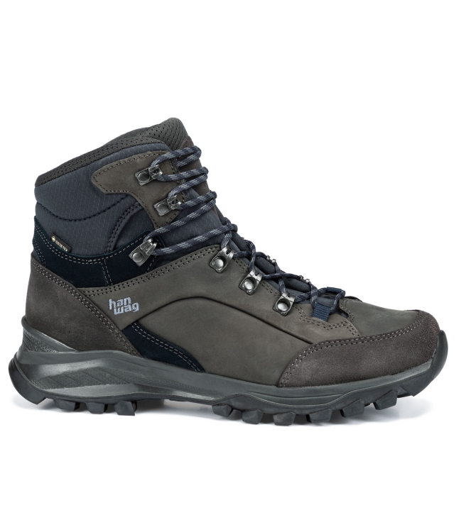 Hanwag Hanwag Banks GTX Men 007064 navy/asphalt H203000 007064 Navy/Asphalt Hanwag wandelschoenen H203000 antraciet bij Leerentveldvrijetijd.nl