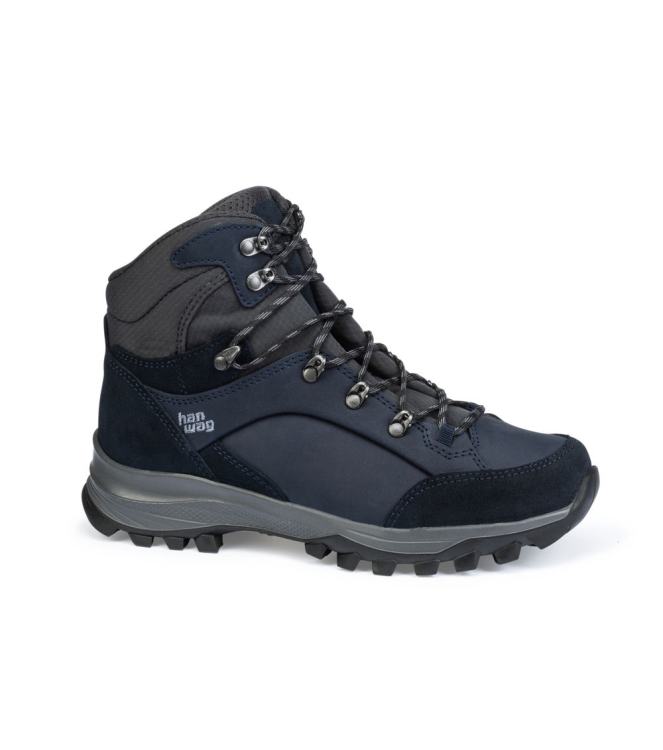 Hanwag Hanwag Banks Lady LL wandelschoenen 007064 navy/asphalt H203011 007064 Navy/Asphalt Hanwag wandelschoenen H203011 antraciet bij Leerentveldvrijetijd.nl