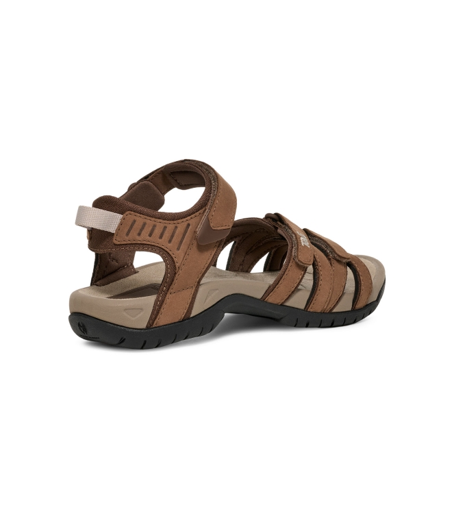 Teva Teva Tirra Leather Sandaal dames crbo_caribou 4177 CRBO_Caribou Teva sandalen 4177 marine bij Leerentveldvrijetijd.nl