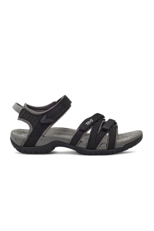 Teva Teva Tirra Leather Sandaal dames BLK_Black Teva Teva Tirra Leather Sandaal dames BLK_Black