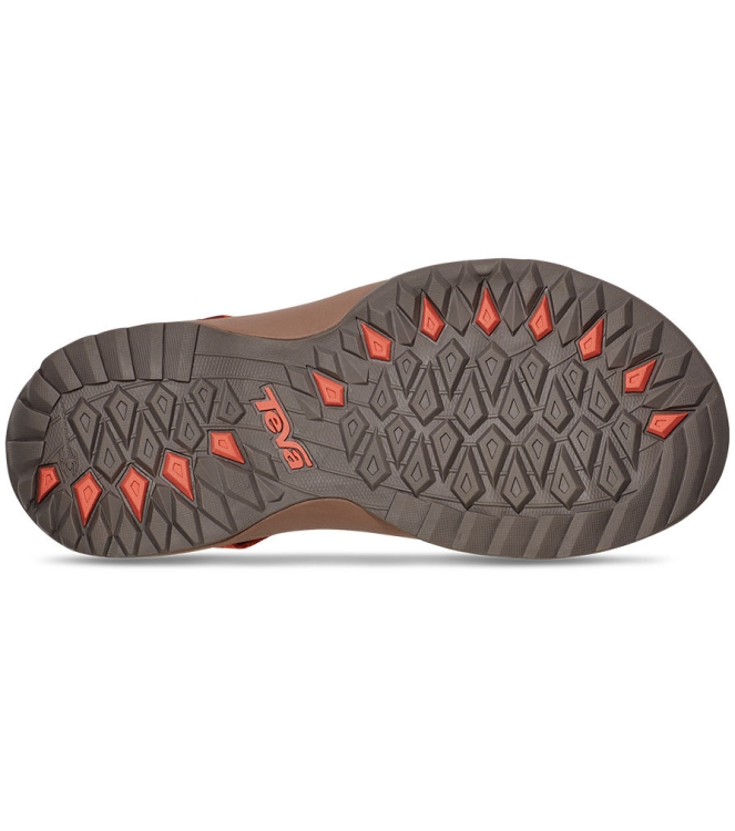 Teva Teva W Terra-FI Lite Suede sandalen languostino 1124035-LNG Languostino Teva sandalen 1124035-LNG geel bij Leerentveldvrijetijd.nl