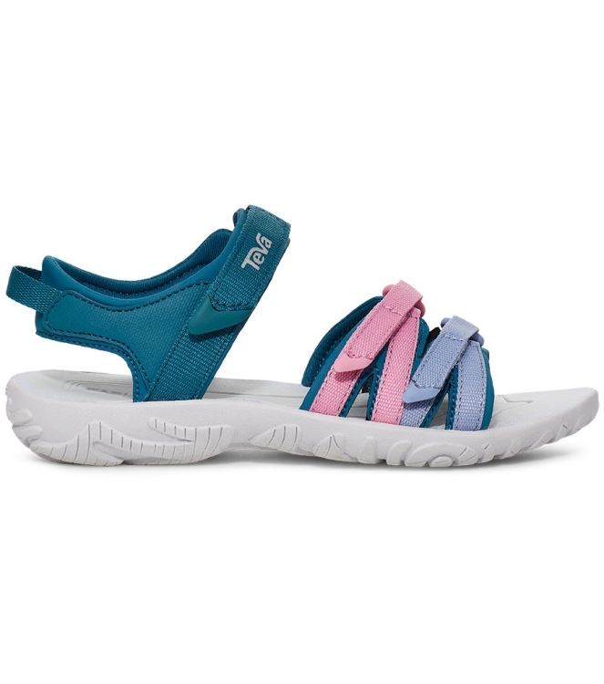 Teva Teva K Tirra blue coral multi 1019395Y-BCM Blue Coral Multi Teva sandalen 1019395Y-BCM bij Leerentveldvrijetijd.nl