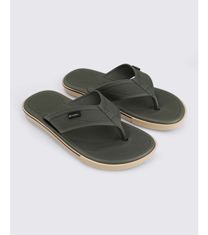 Rider Rider Spin beige/green RI 11772 AG382 Beige/Green Rider slippers RI 11772 AG382 jeans bij Leerentveldvrijetijd.nl