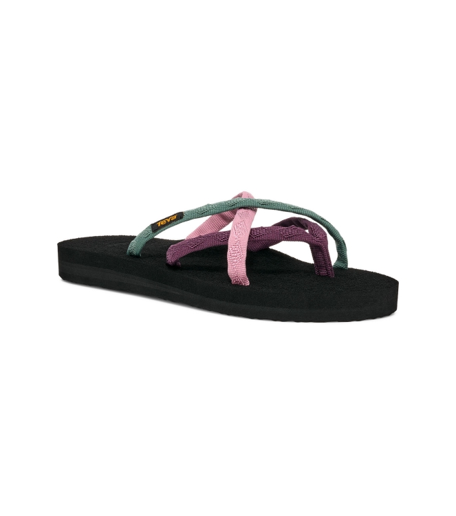 Teva Teva Olowahu Women slippers llt_lilas multi 6840 LLT_Lilas Multi Teva slippers 6840 paars bij Leerentveldvrijetijd.nl