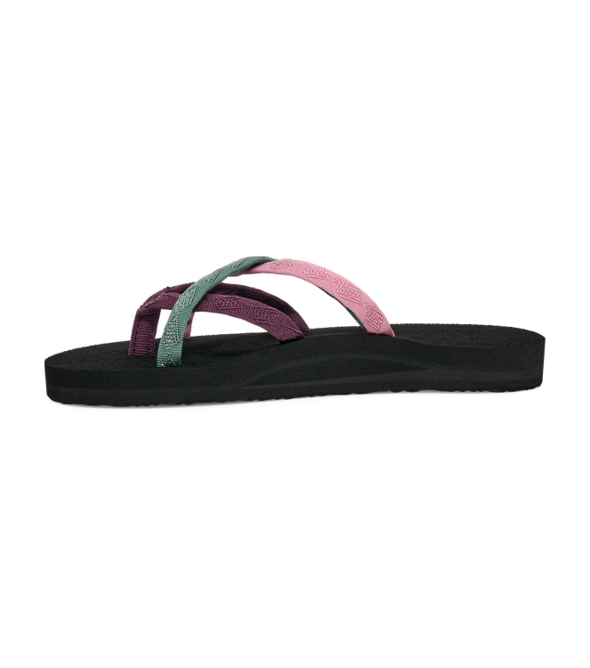 Teva Teva Olowahu Women slippers llt_lilas multi 6840 LLT_Lilas Multi Teva slippers 6840 paars bij Leerentveldvrijetijd.nl