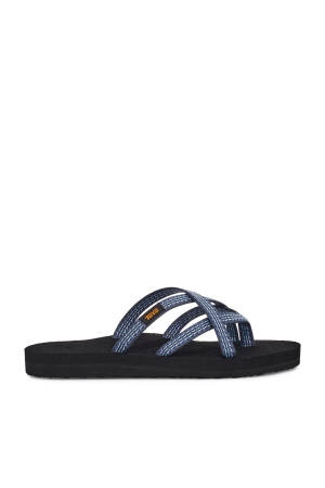 Teva Teva Olowahu dames teenslipper Falls Blue Indigo