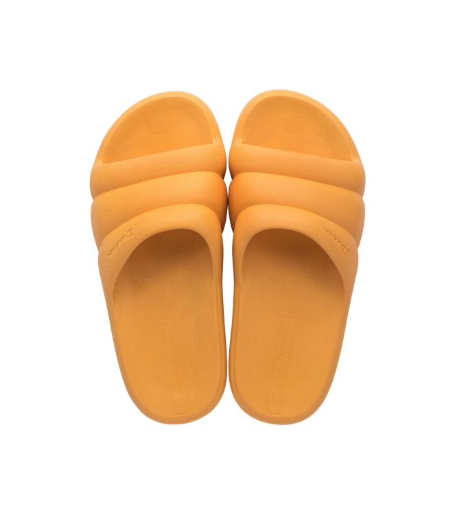 Ipanema Ipanema Bliss Slide yellow IP 27022 AK913 Yellow Ipanema slippers IP 27022 AK913 groen bij Leerentveldvrijetijd.nl