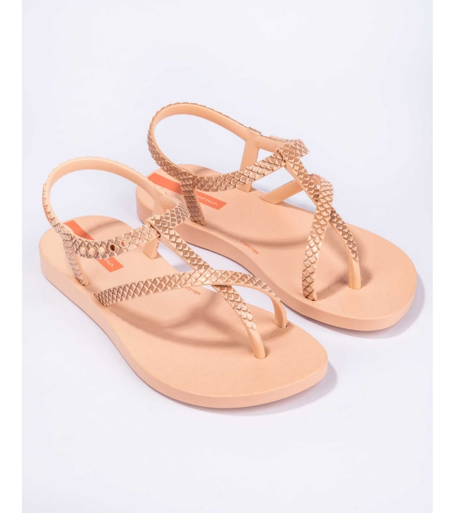 Ipanema Ipanema Class Wish Kids Slippers beige IP 83201 20354 Beige Ipanema slippers IP 83201 20354 jeans bij Leerentveldvrijetijd.nl