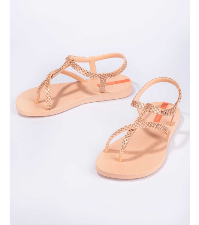 Ipanema Ipanema Class Wish Kids Slippers beige IP 83201 20354 Beige Ipanema slippers IP 83201 20354 jeans bij Leerentveldvrijetijd.nl