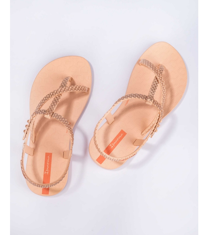 Ipanema Ipanema Class Wish Kids Slippers beige IP 83201 20354 Beige Ipanema slippers IP 83201 20354 jeans bij Leerentveldvrijetijd.nl