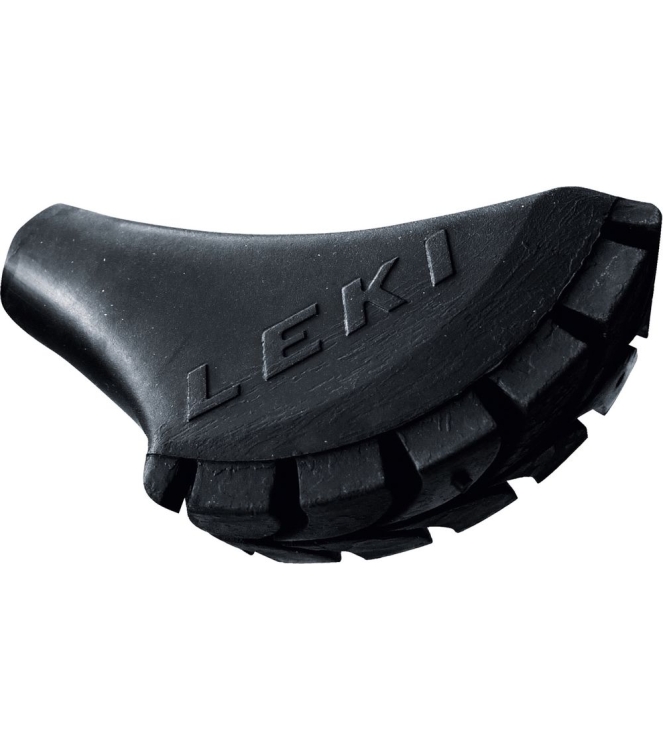 Leki Leki Gummidemper Walking zwart LA881800-103 Zwart Leki wandelstokken LA881800-103 licht grijs bij Leerentveldvrijetijd.nl