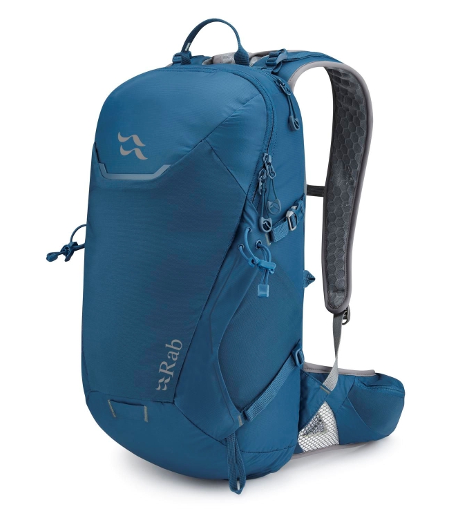 Rab Rab Aeon 20 liter dagtour ink QAP-07-INK-20 Ink Rab tassen QAP-07-INK-20 antraciet bij Leerentveldvrijetijd.nl