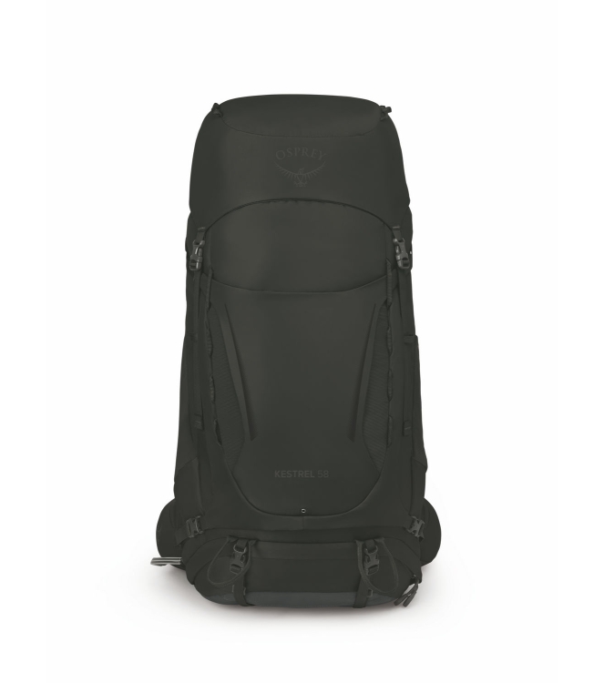 Osprey Osprey Kestrel 58 rugzak black 3011 Black Osprey tassen 3011 licht grijs bij Leerentveldvrijetijd.nl