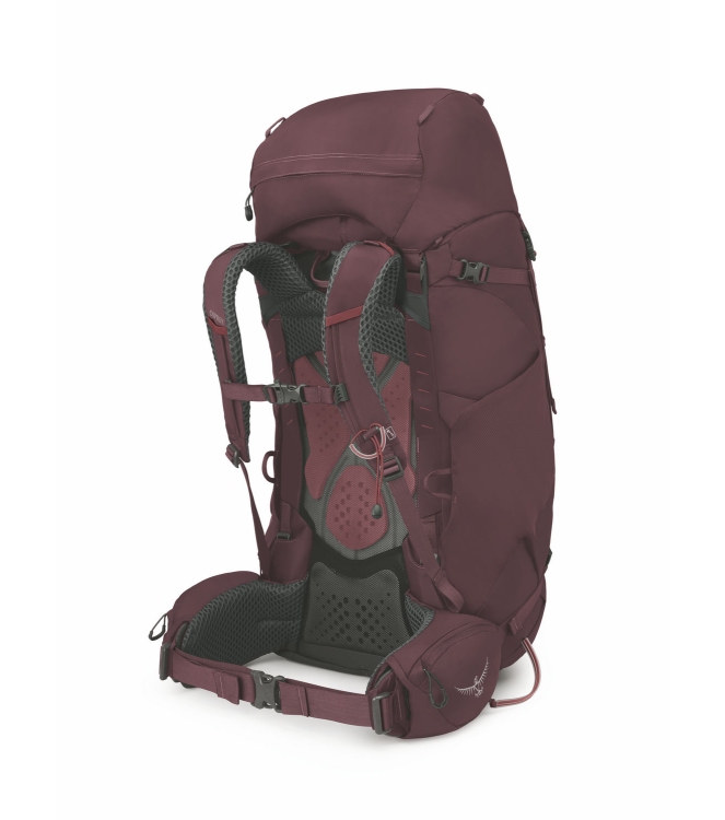 Osprey Osprey Kyte 68 rugzak elderberry purple 3014 Elderberry Purple Osprey tassen 3014 blauw combinatie bij Leerentveldvrijetijd.nl