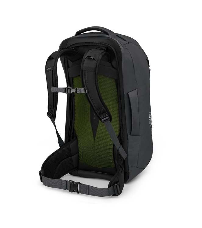 Osprey Osprey Farpoint 70 Rugtas/Travelpack tunnel vision grey 1-218 Tunnel Vision Grey Osprey tassen 1-218 lichtblauw bij Leerentveldvrijetijd.nl