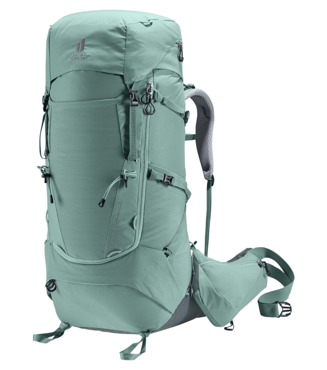 Deuter Deuter Aircontact Core 55+10 SL jade/graphite DR3350424-2444 jade/graphite Deuter tassen DR3350424-2444 blauw bij Leerentveldvrijetijd.nl