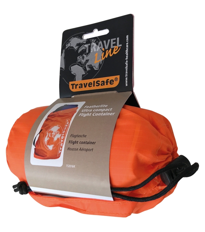 TravelSafe TravelSafe Transporthoes Rugzak 25x45x100cm 0018 oranje TS2016 0018 ORANJE TravelSafe tassen TS2016 beige bij Leerentveldvrijetijd.nl
