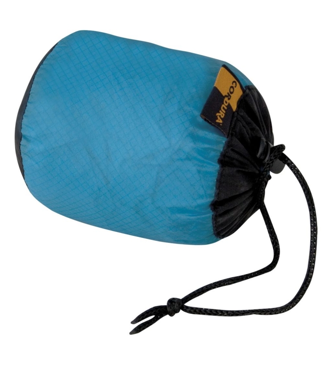 TravelSafe TravelSafe Regenhoes M 30-55L Featherlite 0059 azur TS2046 0059 AZUR TravelSafe tassen TS2046 antraciet bij Leerentveldvrijetijd.nl