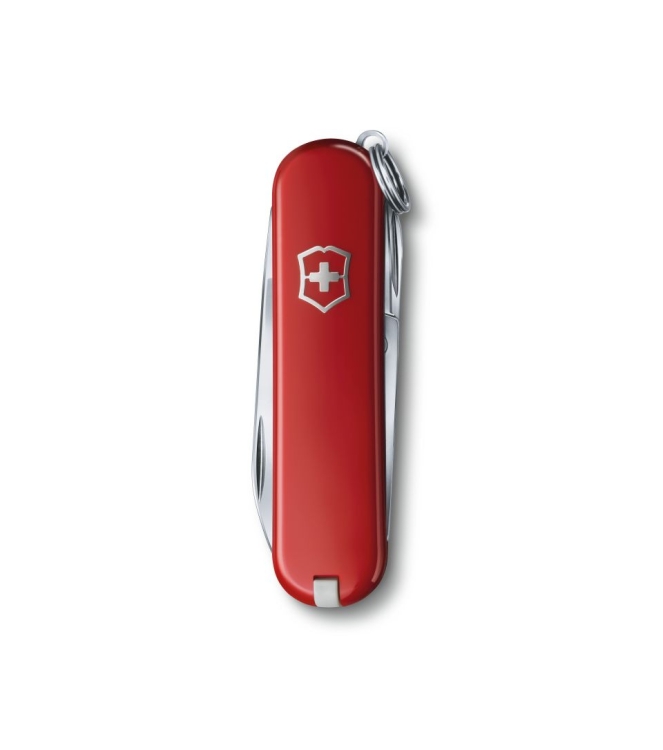 Victorinox Victorinox Classic SD 7 functies rood 5V0.6223.B1 Victorinox outdoor accessoires 5V0.6223.B1 ecru bij Leerentveldvrijetijd.nl