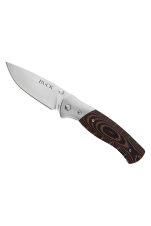 Buck Buck Small Folding Selkirk Micarta 