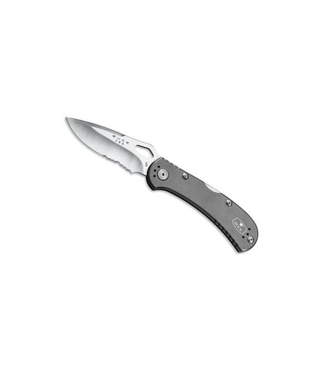Buck Buck Spitfire Gray PS BUCK 722GYX1 Buck outdoor accessoires BUCK 722GYX1 ecru bij Leerentveldvrijetijd.nl