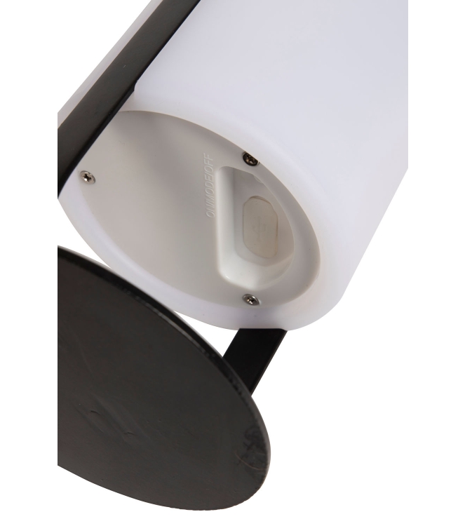 Bo-Camp Bo-Camp Tafellamp Helms 5818612 Bo-Camp verlichting 5818612 ecru bij Leerentveldvrijetijd.nl