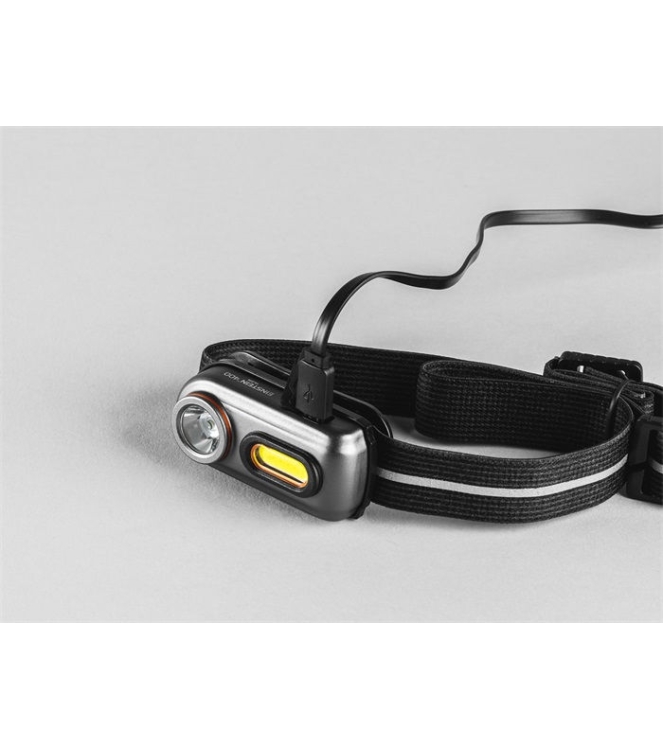 Nebo Nebo Einstein 400 Oplaadbaar NEB-HLP-0005-G Nebo verlichting NEB-HLP-0005-G ecru bij Leerentveldvrijetijd.nl